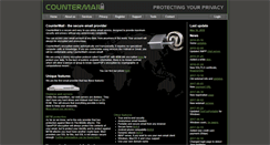 Desktop Screenshot of countermail.com